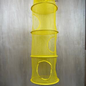Z0086 Hanging Mesh Space Saver Bags Organizer 4 Compartments